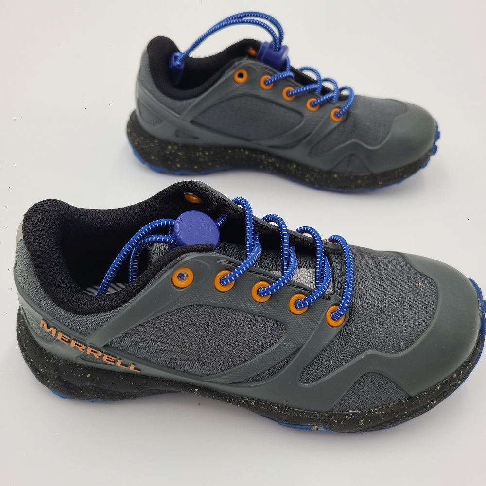 Merrell Kid's Altalight Low Hiking Sneaker Grey/Orange Size 11 Kid Lightweight